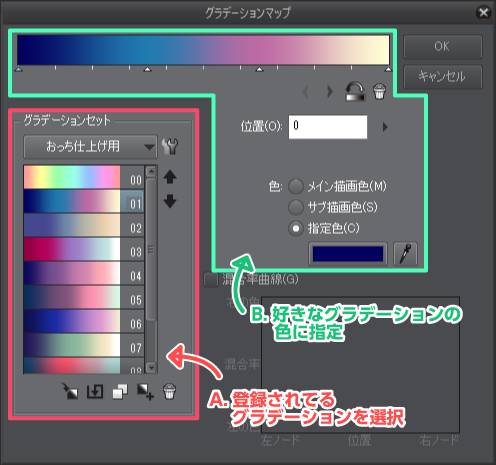 ペイントソフトでデジタルイラストを描こう Clip Studio Paintをご紹介 グラデーションマップ編 デザイン 印刷サービス アドラク